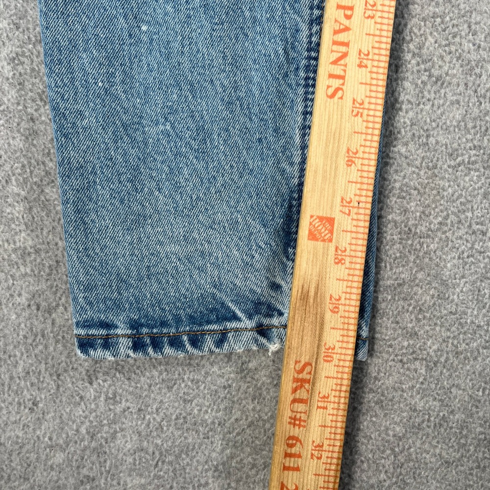 Vintage GAP Reverse Mom Jeans Womens 6 Blue Denim Light Wash Cotton Straight Leg - Picture 3 of 10